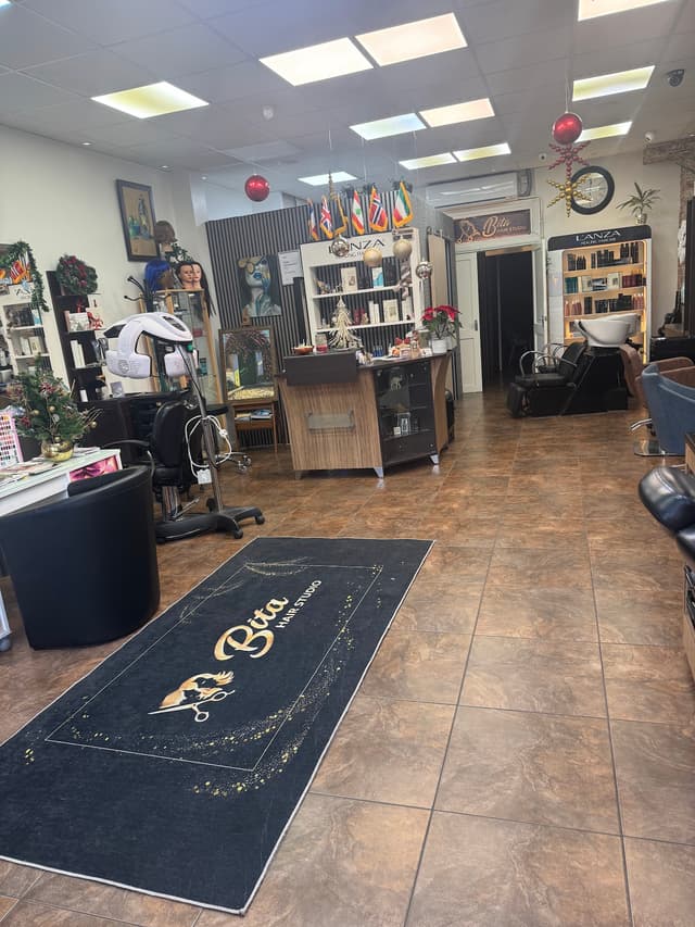 Bita Hair Studio salon interior